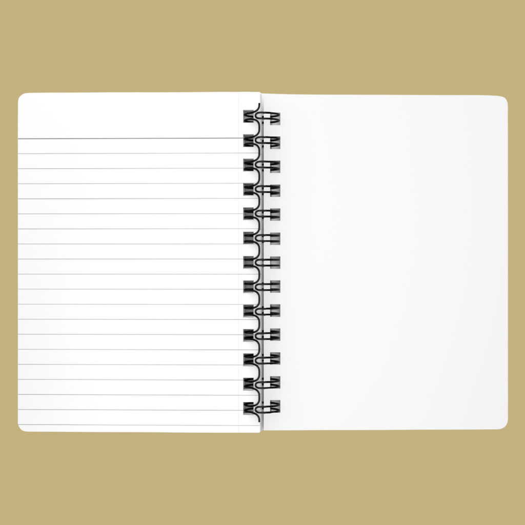 Sigil of Abundance Spiral Bound Journal | Rune Inspired Symbol Notebook