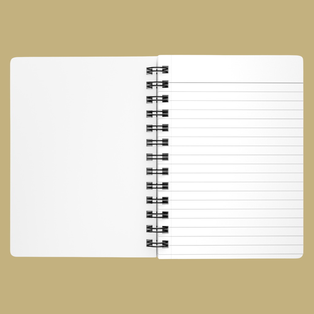 Sigil of Abundance Spiral Bound Journal | Rune Inspired Symbol Notebook